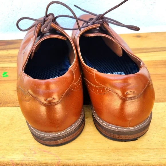 Nunn Bush Since Calderone Plain Toe Oxford Men's Shoes Size 12 - Picture 7 of 16